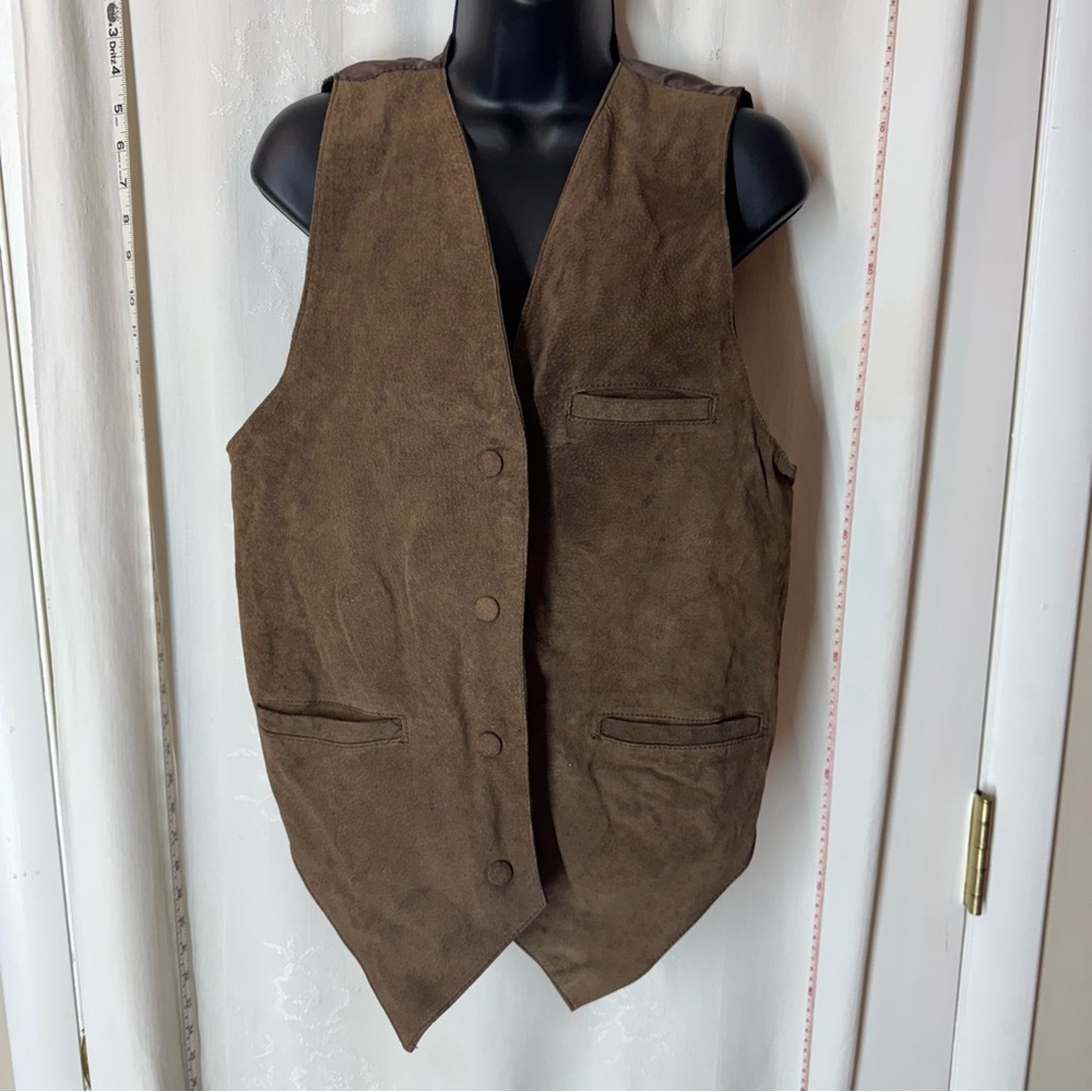 Vintage Don't Stop Classics Suede Vest